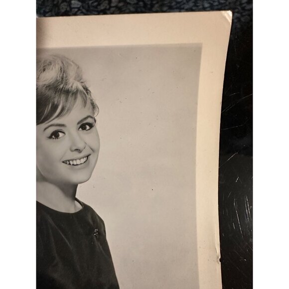 Vintage Deborah Walley 1960s 5x4 Black & White Glossy Photo Portrait - Picture 7 of 13